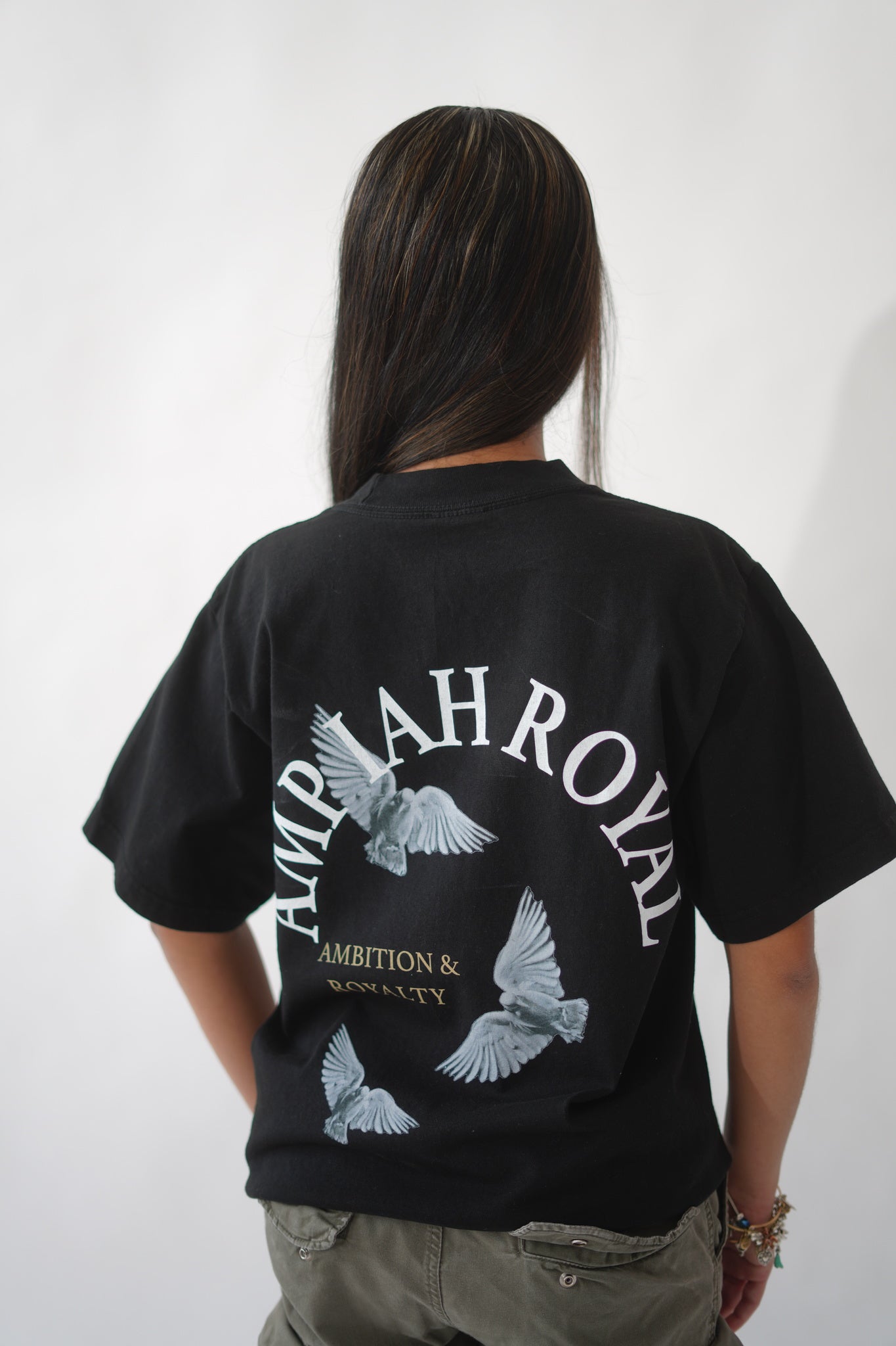 "Doves" T-shirt Oversized