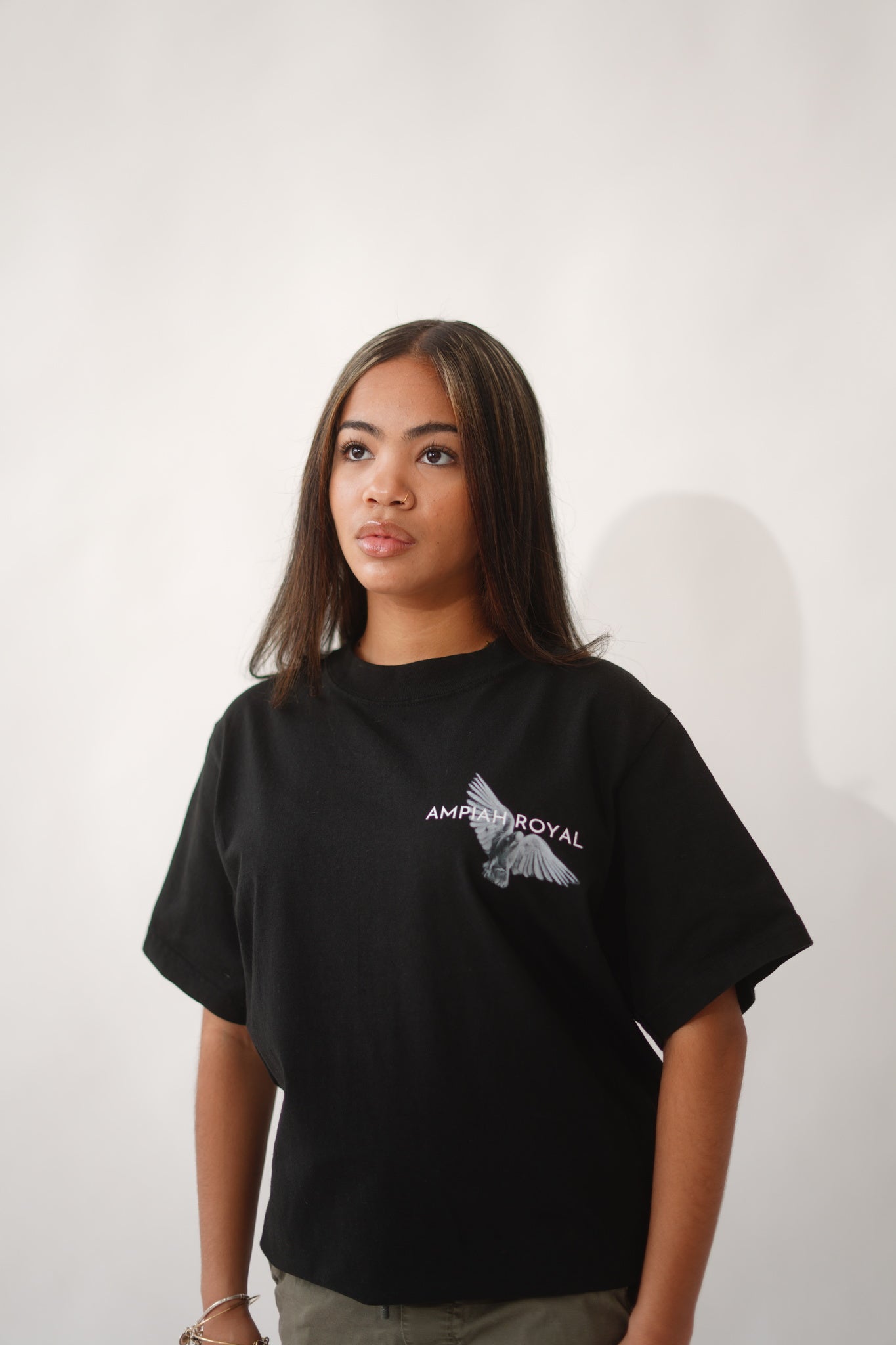 "Doves" T-shirt Oversized